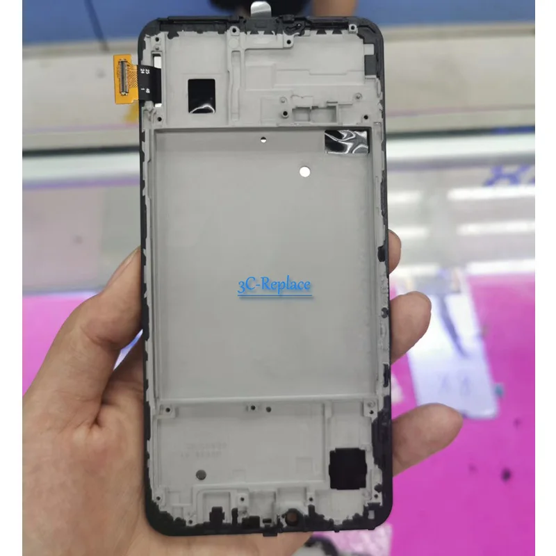 TFT черный 6,28 дюйма для BBK Vivo X21/X21 UD/X21A/X21UD A 1728 1725 ЖК-дисплей сенсорный экран в сборе/с рамкой