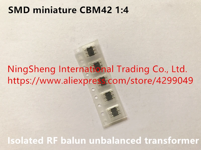 Импорт патч миниатюрный CBM42 1:4 изолированный RF балун несимметричный трансформатор индуктор