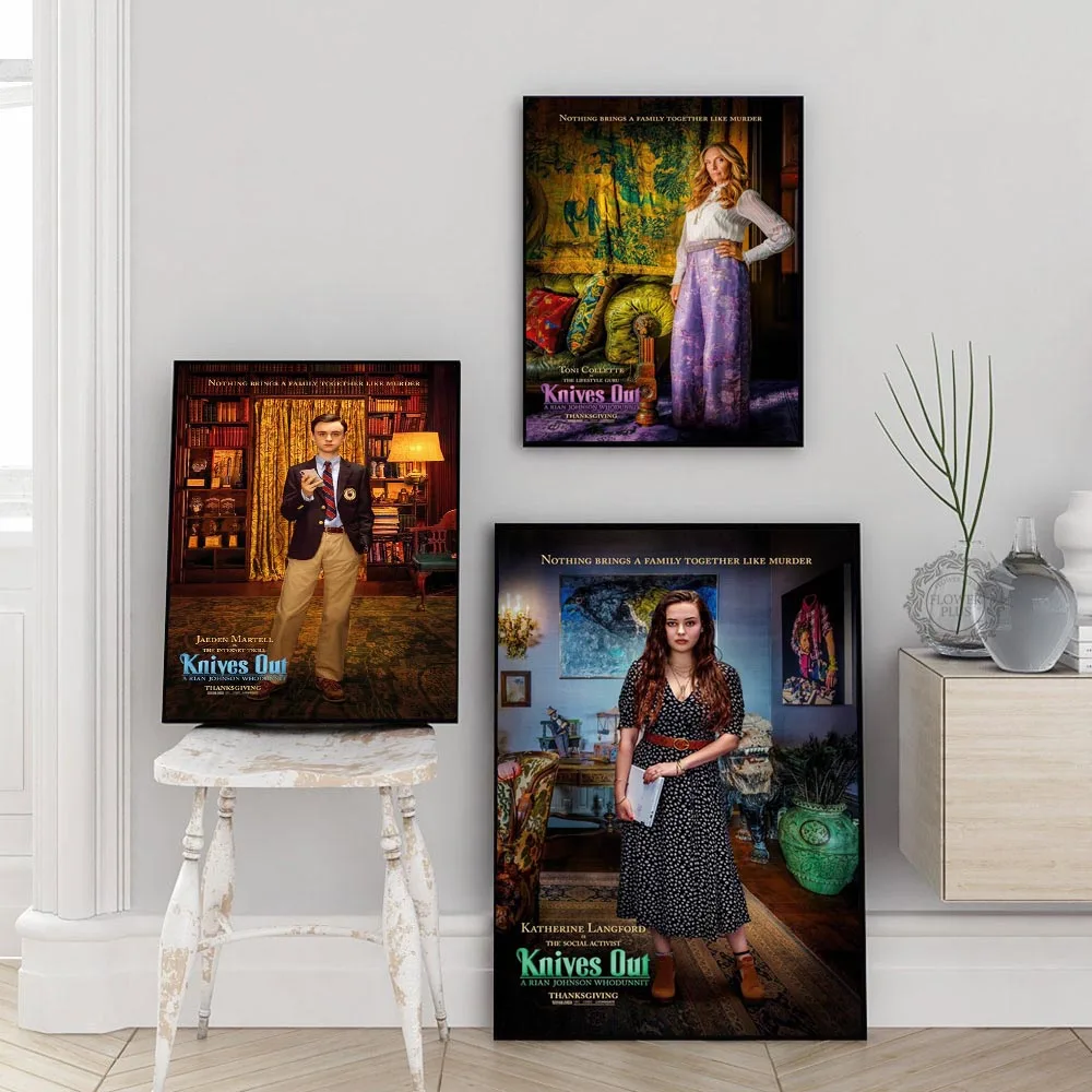 2019-Latest-American-Suspense-Thriller-Movie-Knives-Out-HD-Canvas-Painting-Poster-Cuadros-Decoracion-Salon-No-Frame (2)