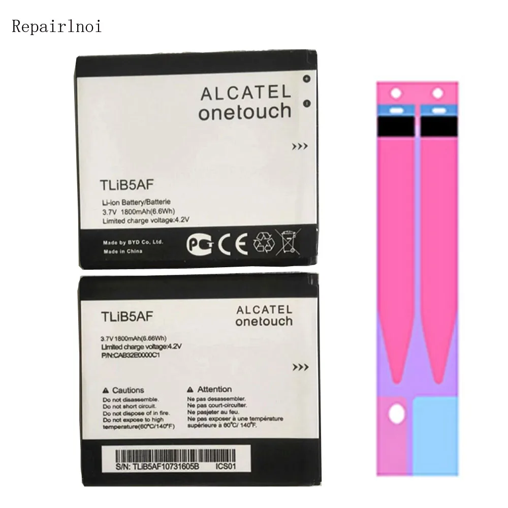 Cell Mobile 1800mAh TLiB5AF Battery For Alcatel One Touch Pop C5 OT 5036 5036D 5035D 5037 5037D