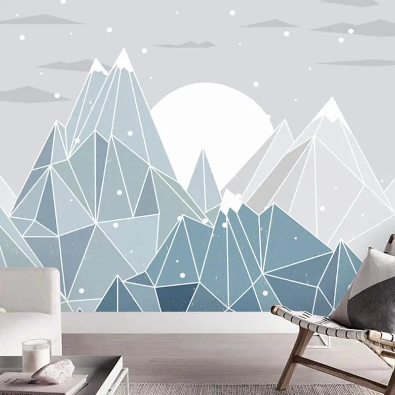 Version J Behangpapier детские обои для спальни Para Quarto Duvar Kagitlari Tapiz Papier Peint Papel De Parede Infantil обои - Цвет: Version J