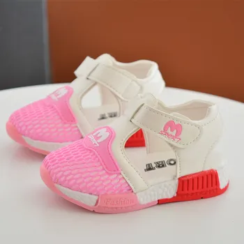 

New FASHION Summer Boys Air Mesh Casual Shoes Children Baby Girl Beach Sandal Fashion Toddler Sport Sandals Design for Children