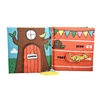 Soft Elephant Book Three-Dimensional Puzzle Early Education Tooth Tape Baby Cloth Books for Children Stuffed Plush Baby Book 29 5