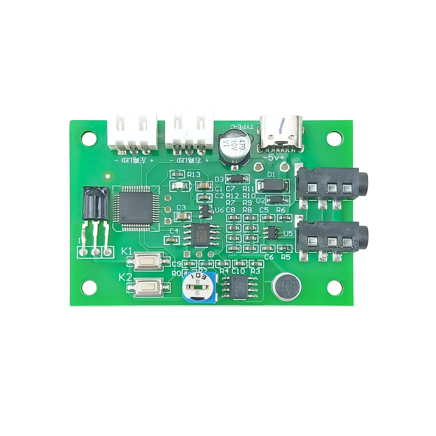 Indicador de Espectro de Áudio Voz à Prova Metro Colorido Indicador Nível Música Controle Remoto Dwaterproof Água 6 Modos Exibição 1 30 Led - Image 4