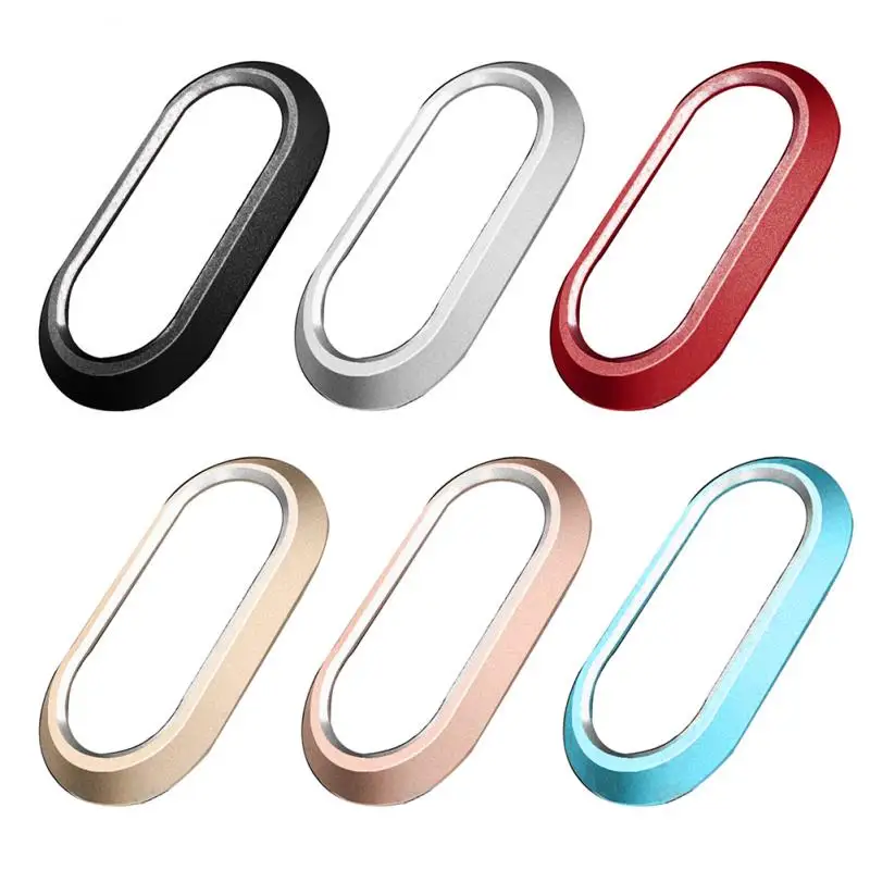 Tempered Glass + Metal Protection Ring Case For IPhone 11 Pro X XS Max XR Rear Lens Camera Screen Protector Cover 6 Colors