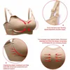 Womens Maternity and Nursing Bra Seamless Clip Down  Push Up Sleeping Bralette for Breastfeeding Underwear ► Photo 2/6