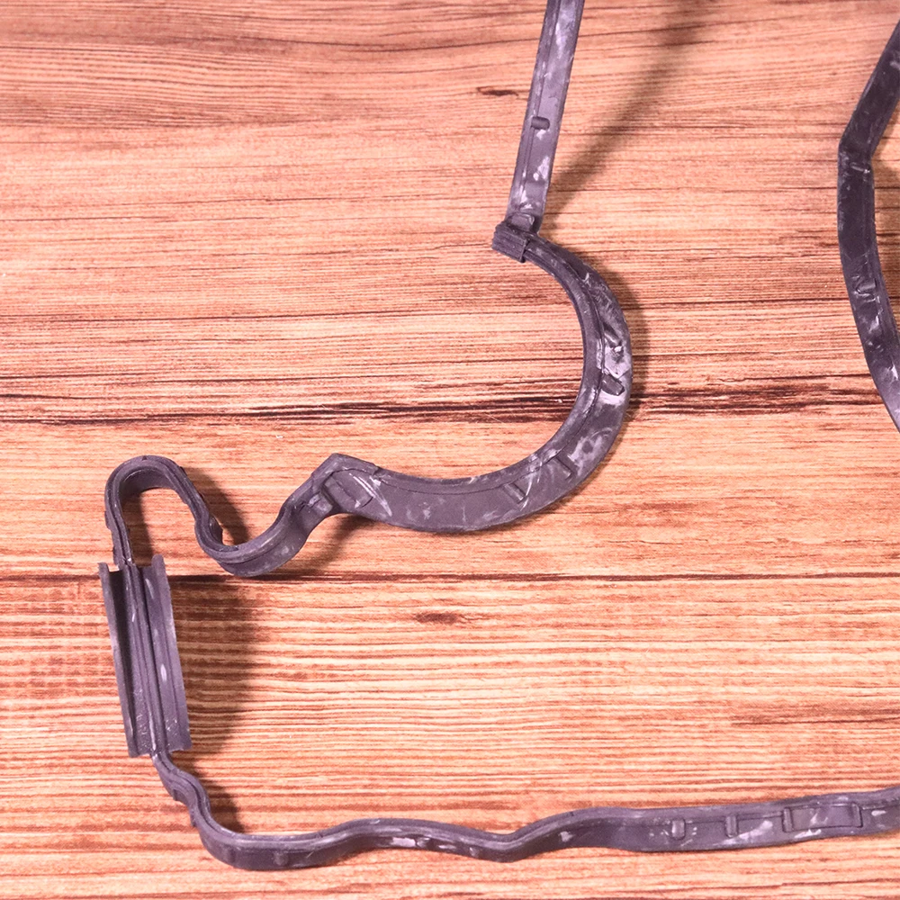 Black Valve Cover Gasket Seal 11 12 0 035 738 035738 11120035738 Fit for BMW N46 B20 A for BMW 1 3 5 Series E82 E84 E88 E90 E93 (5)