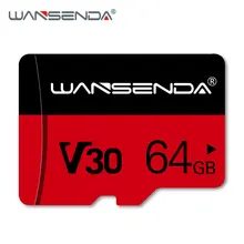 WANSENDA карта памяти Micro SD 128 Гб 64 ГБ 32 ГБ 8 ГБ SDHC SDXC класс 10 транс флэш 4K Microsd TF карты для смартфонов/камер