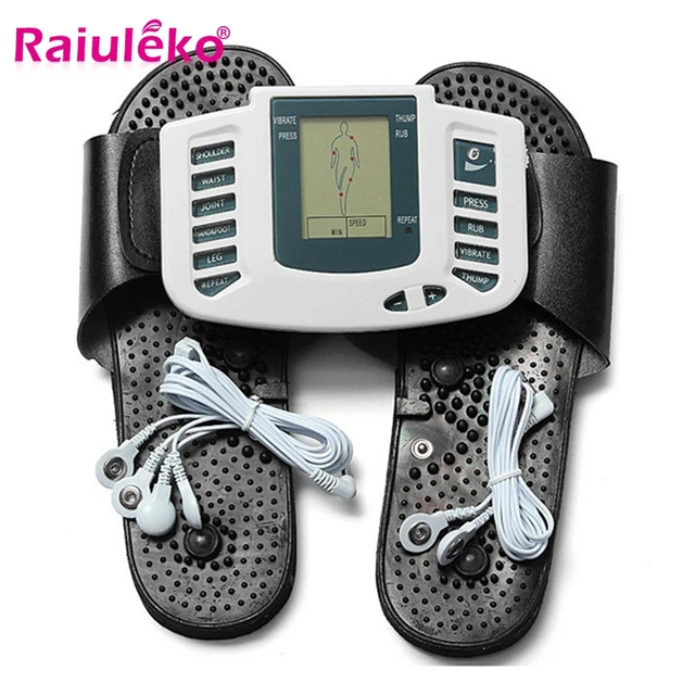 Electric Massager Stimulator Full Body Relax Muscle Therapy Massage Machine  Pulse Tens Acupuncture Electrode Pads Body Massager - AliExpress