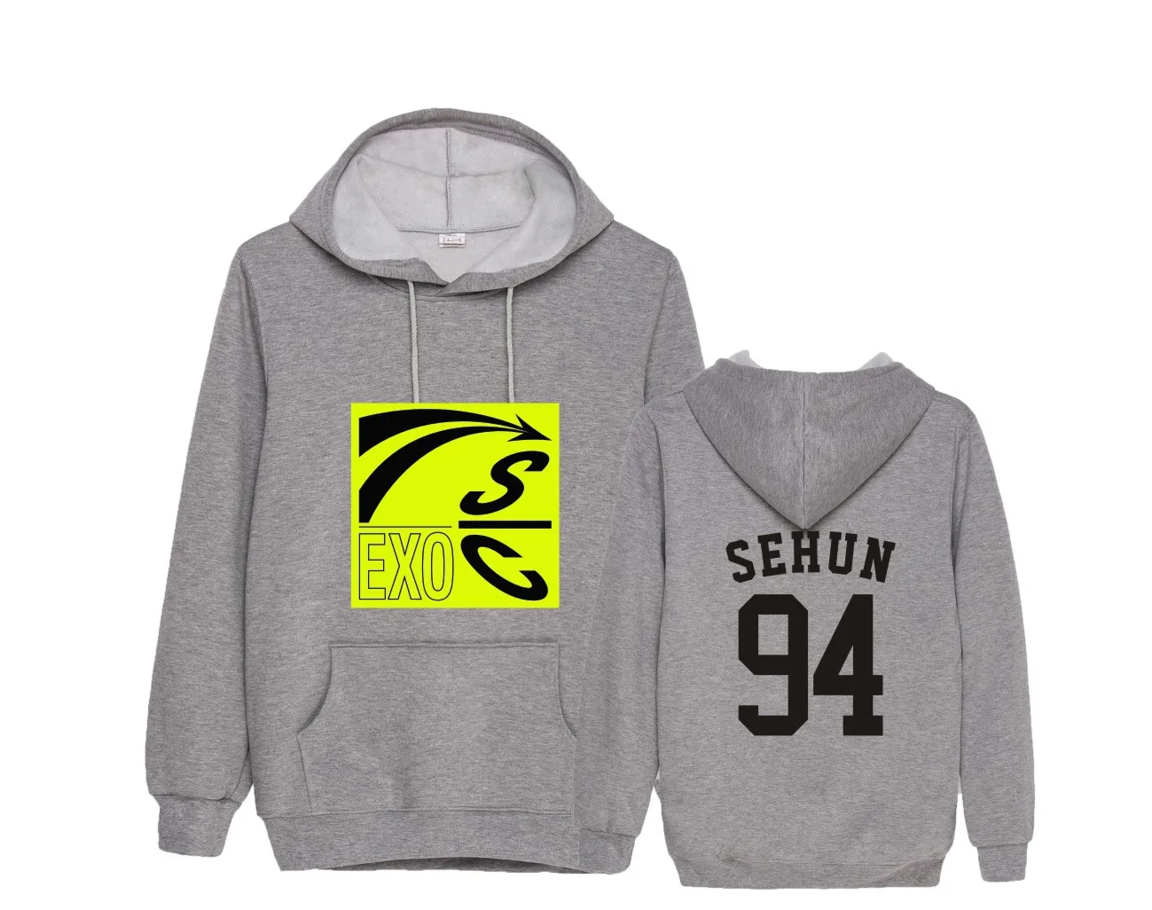 11 Новинка года, KPOP EXO SC Album What A Life Sehun Chaeyeol, толстовка с капюшоном, бархатная свободная хлопковая Прямая поставка - Цвет: 11