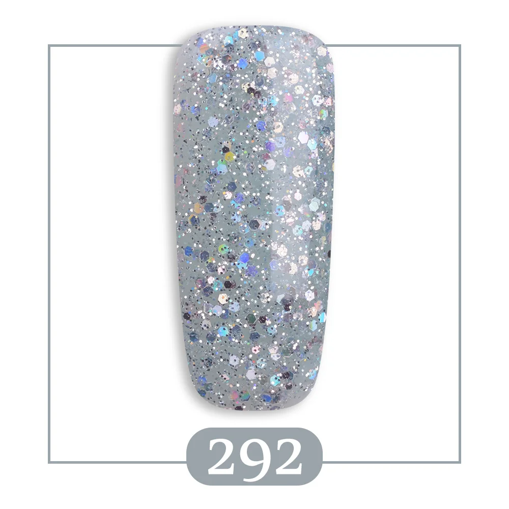 2 шт. УФ гель Лаки с блестками 15 мл|sequins gel|gel for nailgel nail polish |