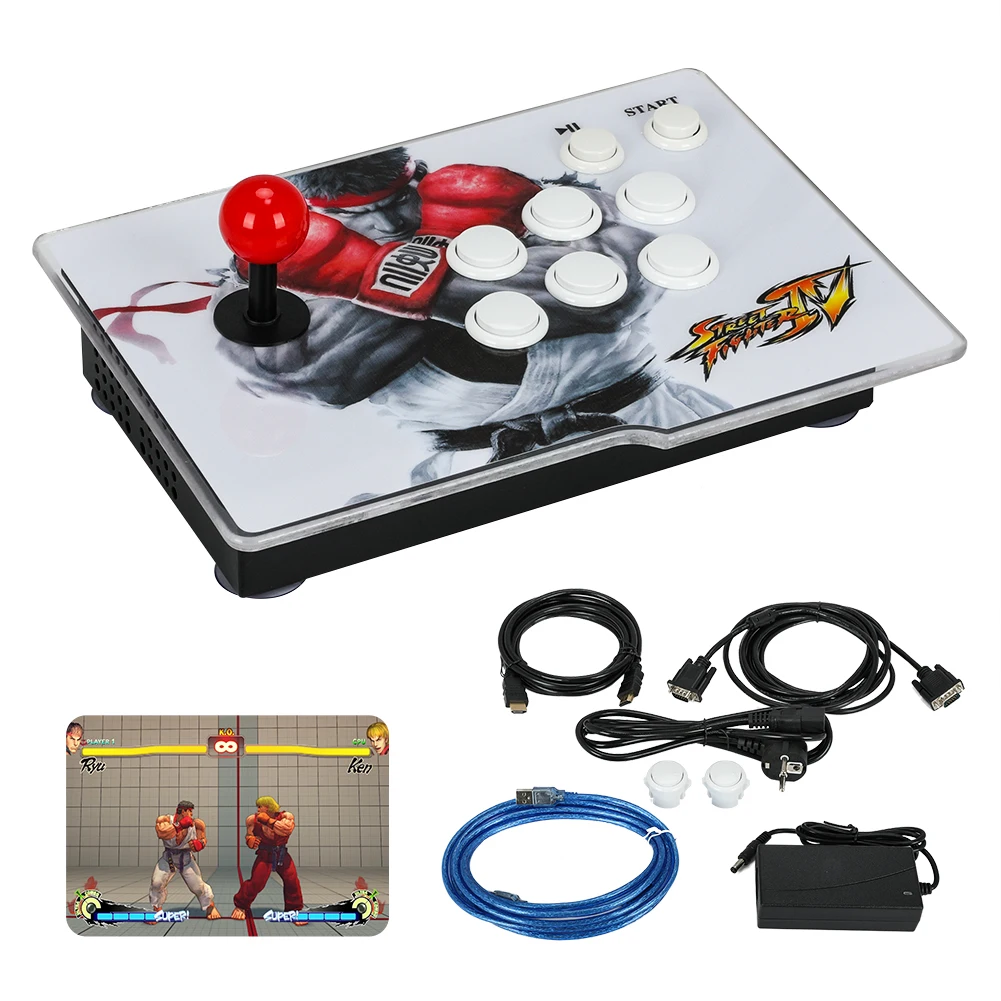 Pandora Box 9D 3399 (16 3D + 3383 2D) Games in 1 Home Arcade Console Retro Video Single Joystick 1280*720P HD | Инструменты