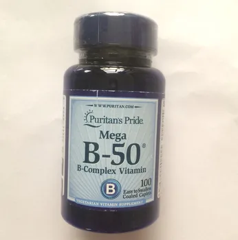 

Free shipping Mega B-50 B-Complex Vitamin 100 pcs