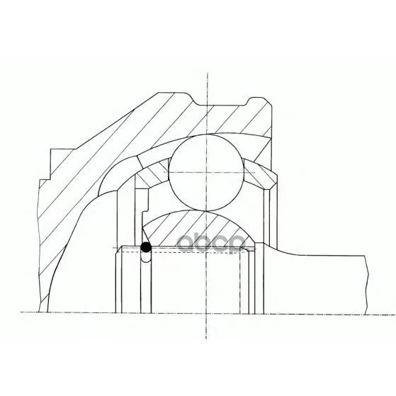 Шрус Ком Кт(Пыльник Смазка Хомут) Gkn(Loebro) 303095 GKN(Loebro) арт. 303095