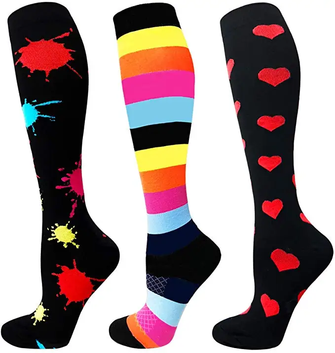 Мужские Компрессионные носки в стиле хип-хоп, Harajuku, веселые велосипедные носки с изображением лисы, нарядные носки для мужчин, Свадебный Рождественский подарок, мужские чулки