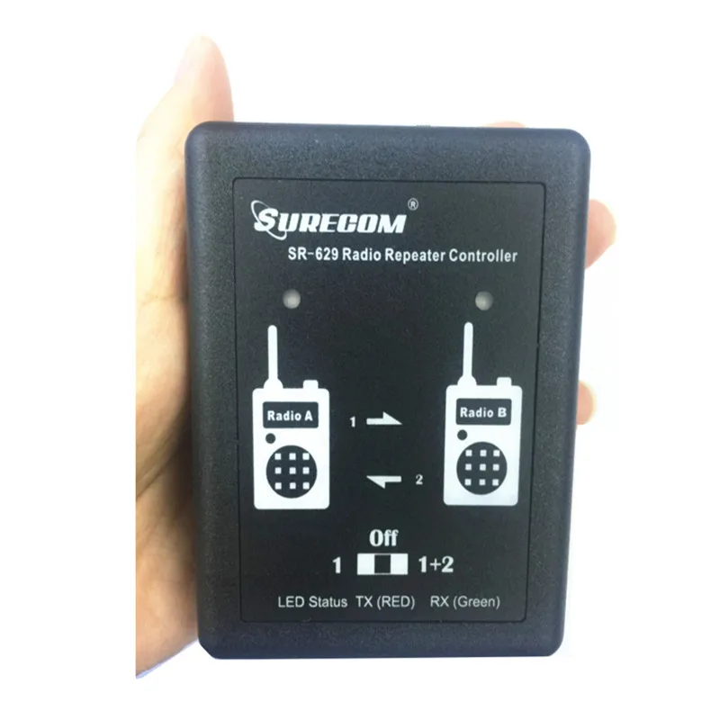 SR-629 duplex repetidor Control lador con 2 piezas de Radio conecte los кабели(кабель para opciones) para walkie talkie uv5r