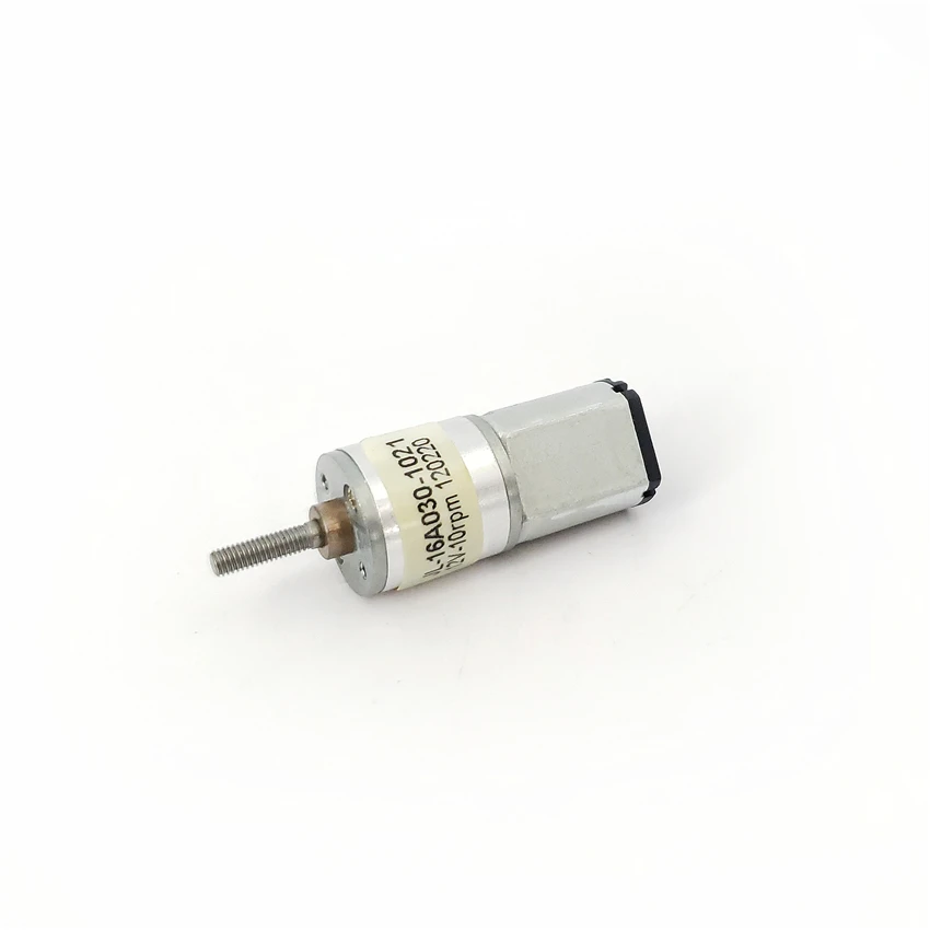 DC 3V 5V 6V 9V 12V 10RPM микро мини 16mm полная металлическая шестерня редуктора Мотор