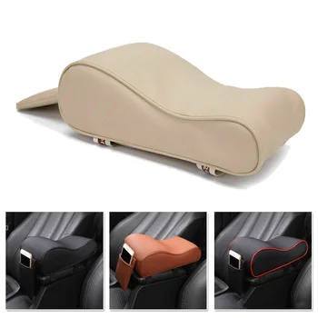 

Interior Car Armrest Pad Leather Center Console Arm Rest Seat Box Mat Cushion For Honda/toyota/Chevrolet car Protective Styling