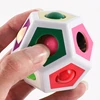 Kids Baby Interactive Educational Toys Rainbow Rotating Magic Bean Puzzle Ball Children Brain Training Anti Stress for Adult Kid 1