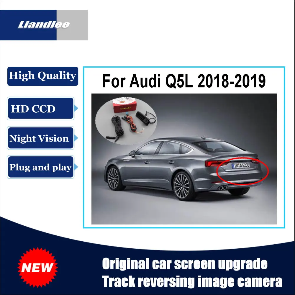 Liandlee для Audi Q5L MMI система автомобильный экран обновление без потерь камера заднего вида HD ночное видение