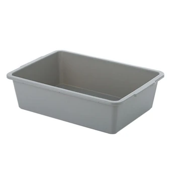 

Plastic Rectangular Washing Up Bowl Basin, Portable Kitchen Basin Fruits Vegetables Washing Bowl Water Container Dish Tub