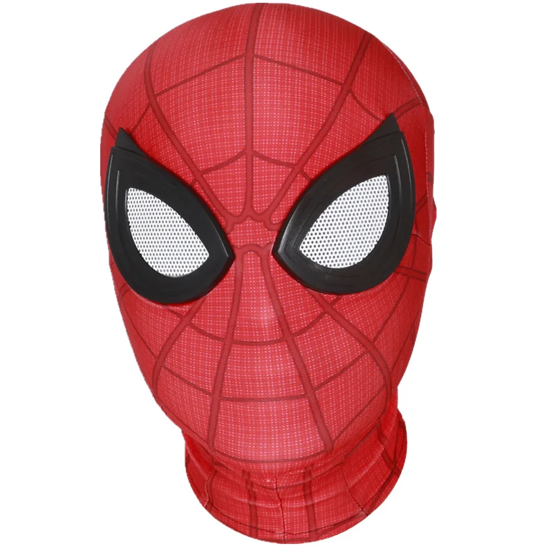 Взрослые Дети Мальчики Человек-паук: далеко от дома Питер Паркер маска линзы 3D Косплей супергероя-паука реквизит маски
