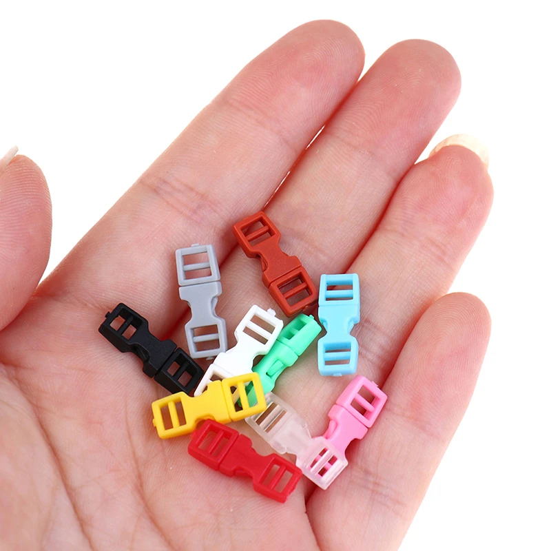 10 Pcs 4mm Mini Buckle Tiny Doll Clothes Belt Buckles For Diy Doll
