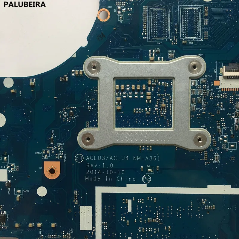 PALUBEIRA Протестировано ACLU1/ACLU2 NM-A361 для lenovo G50-80 Материнская плата ноутбука I3 cpu HD8500M R5 M230 видеокарта
