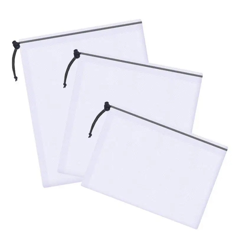 LJL-15pcs Экологичные многоразовые сетчатые мешки для производства, прозрачные моющиеся мешки для хранения продуктов для хранения фруктов и овощей