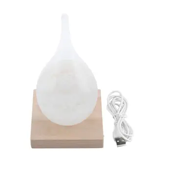 

Valentine Day Gift LED Family Decoration Crafts Drop-Shaped Bottle Desktop Weather Station Predictor
