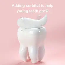 

60ml Strawberry Toothpaste Clean Mousse Care Teeth Cleaning Foam Teeth Foaming Children Mouthwash Cleaning Toothpaste O3I0