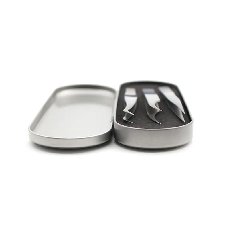 Baby Cleaning Tweezers Graft Eyelash Tweezers Stainless Steel Beauty Beauty Eyelash Tweezers Type Eyelash Curling Tool