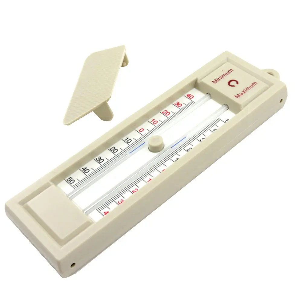 Greenhouse Mercury Thermometer Recordable Memory High And Low Thermometer Waterproof And Moisture-Proof