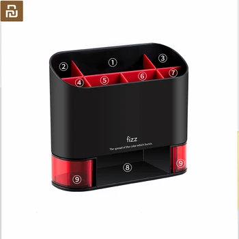 

youpin fizz Multi-functional pen container Desk Organizer ABS Pen Holder Stationery Container Box Office School Supplies