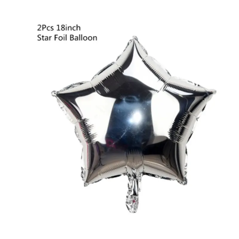 balloon New space theme party astronaut rocket ship aluminum foil balloon Galaxy / sun plate paper cup straws birthday theme party - Цвет: balloon