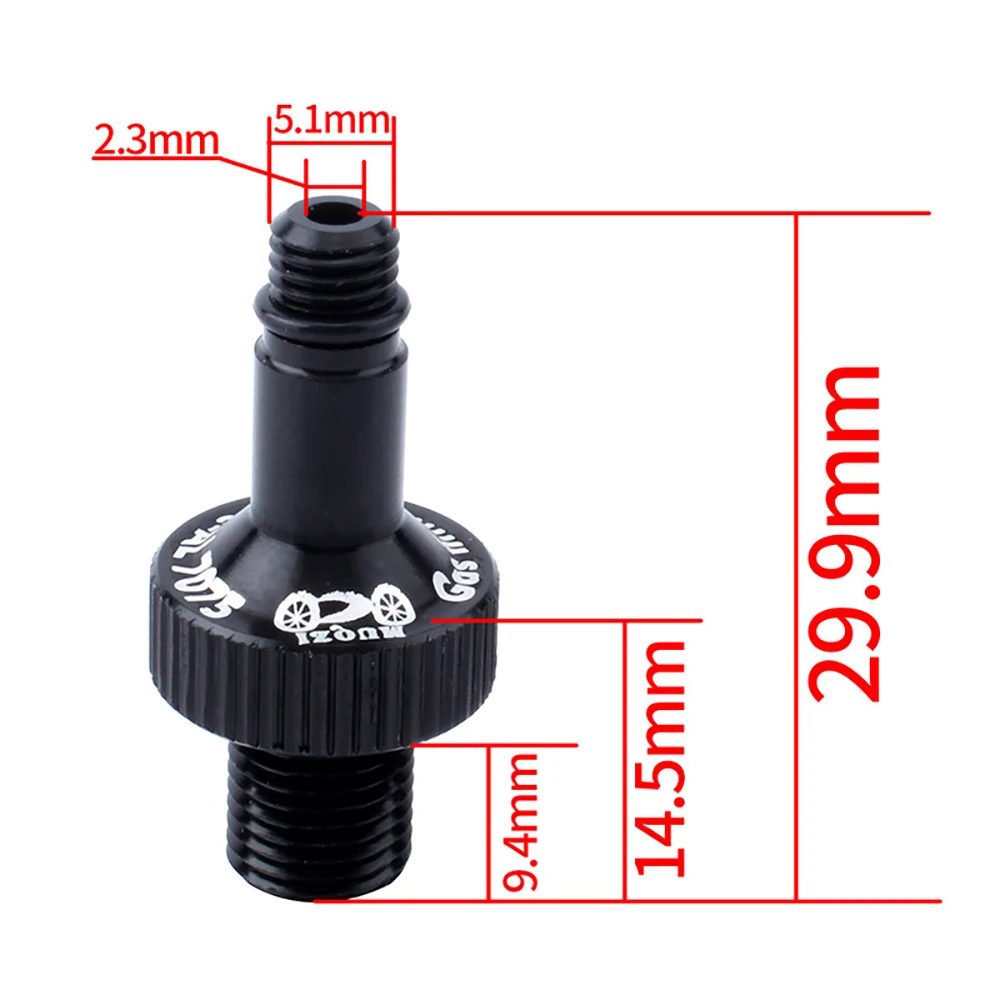 Алюминиевый сплав велосипедный инструмент Задний амортизатор воздушный клапан