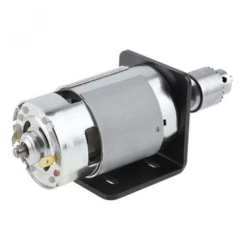 

Mini Hand Drill Lathe Press DC12V 775 Gear Motor+JTO Chuck+Mounting Bracket Parts Set Kit Large Torque For Milling Machine