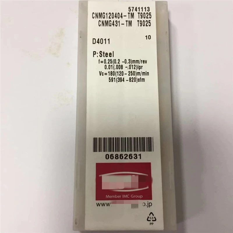 1 шт. в упаковке новые CNMG120404-TM T9025 ЧПУ твердосплавный вставки