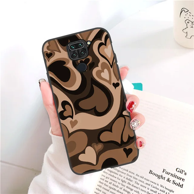 Redmi Note 9 Case For Xiaomi Redmi Note 10 Pro Case Love Heart Funda Redmi 9 9T 9A 9C Note 11 8 9 Pro Poco X3 Pro Mi 11T Cover X273