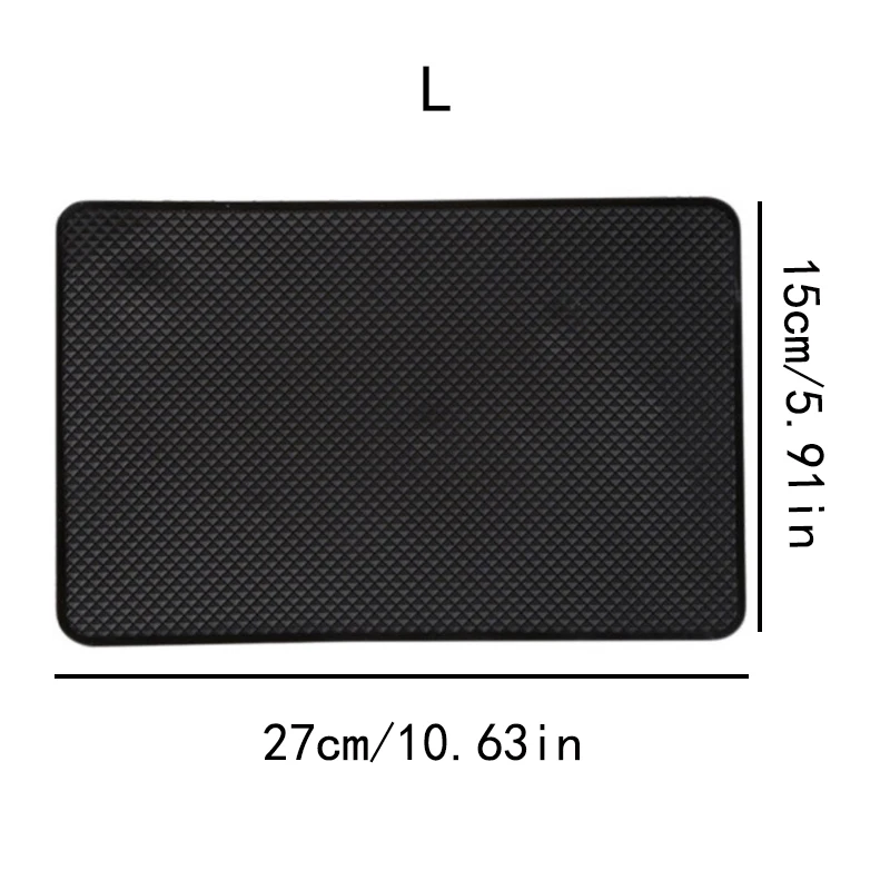 Car Pad Non-Slip Sticky Cell Phone Key Mount Holder Mat 15*27cm Silicone Pad For Car Dashboard Storage Mat Auto Styling Interior