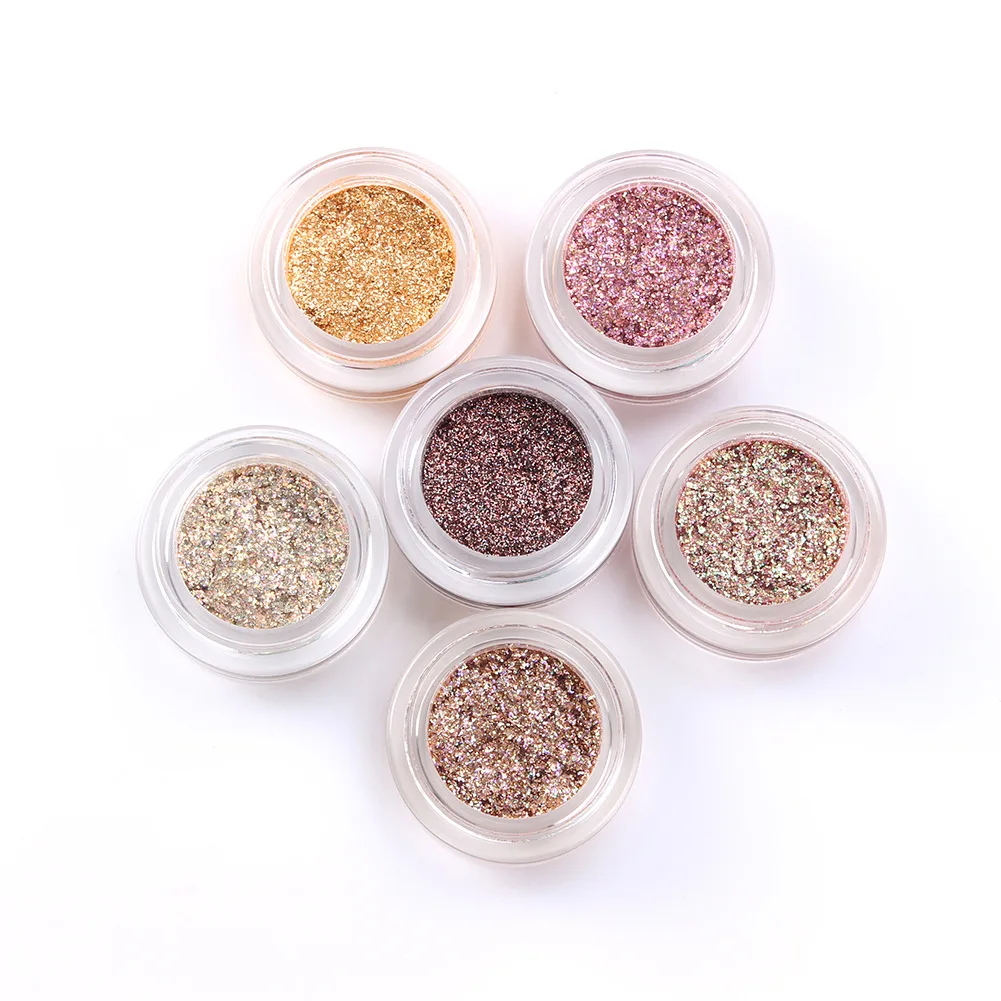 MISS ROSE тени для век розовые, Красочные золотые Конг тени для век Bling High Gloss блеск для лица жидкая пудра праздничный макияж