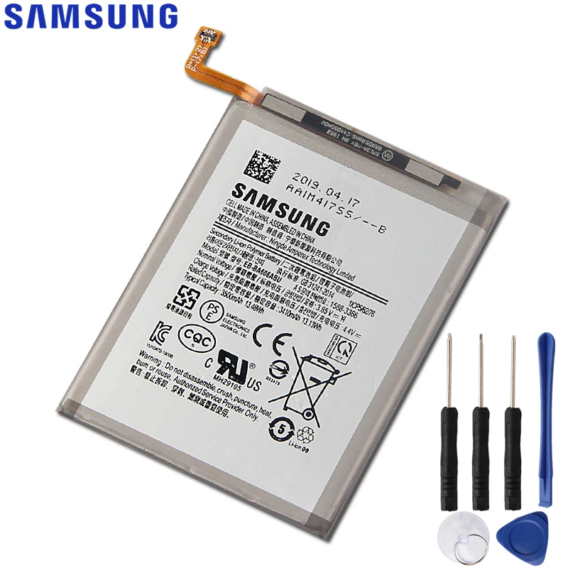 Samsung EB-BA606ABU аккумулятор для samsung Galaxy A60 запасная батарея телефона 3500 мАч