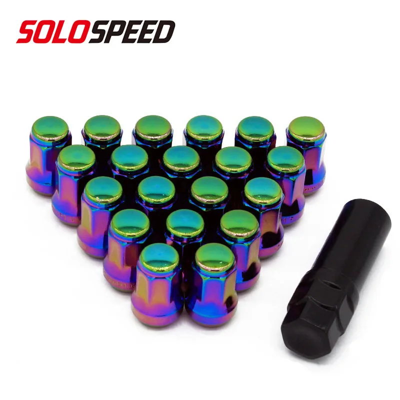 Racing Wheel Lug Nuts With One Nut Key M12x1.25 M12x1.5 Nuts & Bolts AliExpress