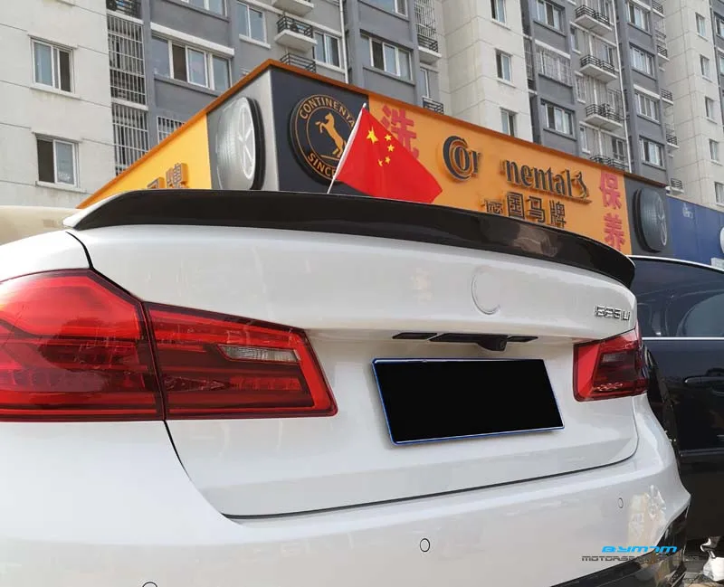 3D Стиль спойлер из углеволокна задний багажник спойлер для 5 серии G30 G38 F90 M5 BEV 525i 530i 540i