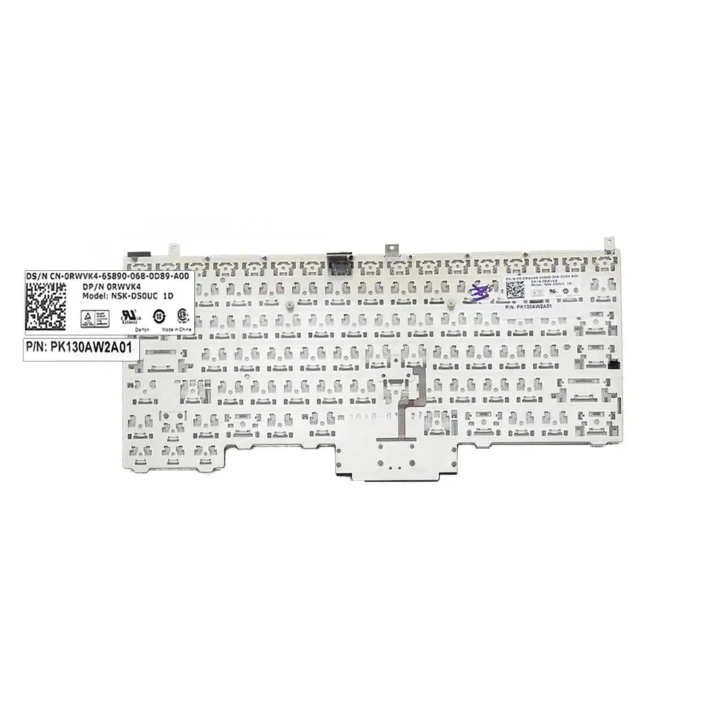 Раскладка «американский английский» ПК ноутбук Keyobard Замена для Dell широта E4310 P6VGX 0P6VGX клавиатура Новинка