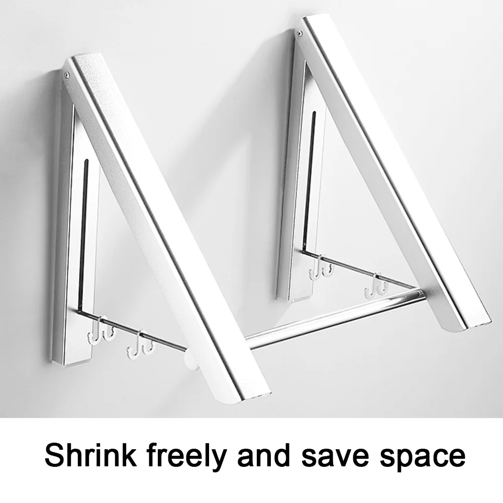 Ванная комната складной дом Прачечная Регулируемая сушилка выдвижной Дырокол