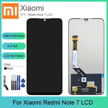 

6.3 in For XiaoMi Redmi Note 7 LCD Display+Touch Screen Digitizer Assembly +Tools Glass Panel Sensor For Note 7 Original Screen