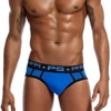 PINKY SENSON Brand Men Underwear/Briefs Elasticity Sexy Hollow Mesh Men Bikini Sissy Gay Sleepwear Quick Drying Breathable 5