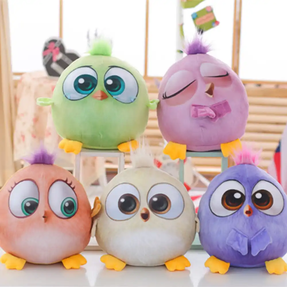 Новая птица фильм сердитая Милая птица плюшевая в виде животного мягкая Набивная игрушка кукла курица Подушка домашнее украшение день рожд...