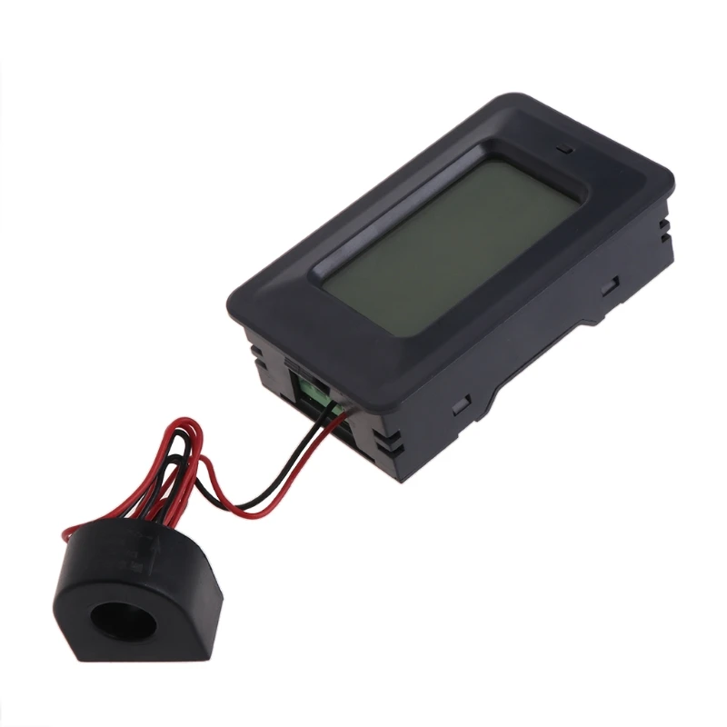 100A AC LCD Digital Panel Power Watt Meter Monitor Voltage KWh Voltmeter Ammeter 